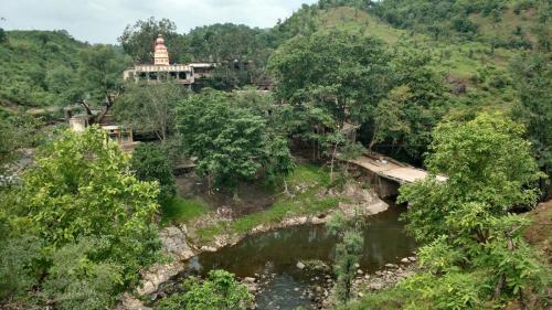 Top view Wari Hanuman Temple